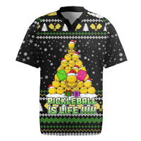 PickleBall Is Life Christmas Rugby Jersey Xmas Holiday Patterns - Wonder Print Shop