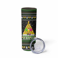PickleBall Is Life Christmas Skinny Tumbler Xmas Holiday Patterns - Wonder Print Shop
