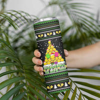 PickleBall Is Life Christmas Skinny Tumbler Xmas Holiday Patterns - Wonder Print Shop