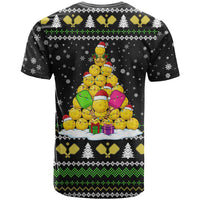 PickleBall Is Life Christmas T Shirt Xmas Holiday Patterns - Wonder Print Shop
