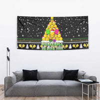PickleBall Is Life Christmas Tapestry Xmas Holiday Patterns - Wonder Print Shop