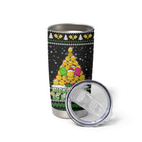 PickleBall Is Life Christmas Tumbler Cup Xmas Holiday Patterns - Wonder Print Shop