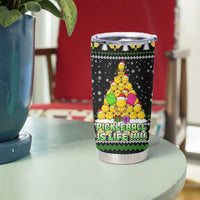 PickleBall Is Life Christmas Tumbler Cup Xmas Holiday Patterns - Wonder Print Shop