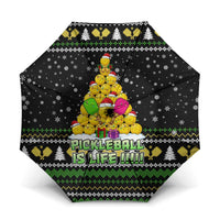 PickleBall Is Life Christmas Umbrella Xmas Holiday Patterns - Wonder Print Shop