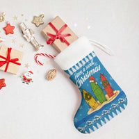 Surfer Swell Christmas Stocking Xmas Holiday Patterns - Wonder Print Shop