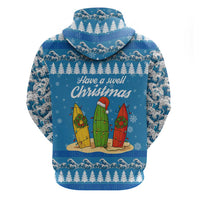 Surfer Swell Christmas Hoodie Xmas Holiday Patterns - Wonder Print Shop