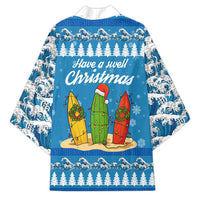 Surfer Swell Christmas Kimono Xmas Holiday Patterns - Wonder Print Shop