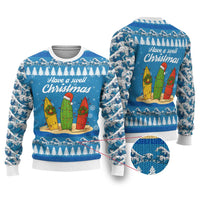 Surfer Swell Christmas Ugly Christmas Sweater Xmas Holiday Patterns - Wonder Print Shop