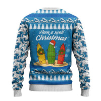 Surfer Swell Christmas Ugly Christmas Sweater Xmas Holiday Patterns - Wonder Print Shop