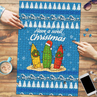 Surfer Swell Christmas Puzzle Xmas Holiday Patterns - Wonder Print Shop