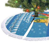 Surfer Swell Christmas Tree Skirt Xmas Holiday Patterns - Wonder Print Shop