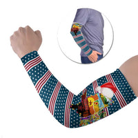 Texas Xmas Christmas Christmas Yall Christmas Arm Sleeves Xmas Holiday Patterns - Wonder Print Shop