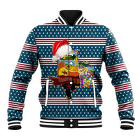 Texas Xmas Christmas Christmas Yall Christmas Baseball Jacket Xmas Holiday Patterns - Wonder Print Shop