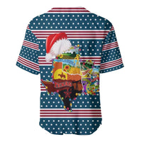 Texas Xmas Christmas Christmas Yall Christmas Baseball Jersey Xmas Holiday Patterns - Wonder Print Shop