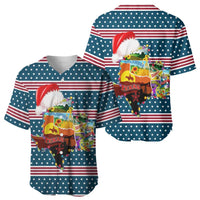 Texas Xmas Christmas Christmas Yall Christmas Baseball Jersey Xmas Holiday Patterns - Wonder Print Shop