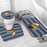 Texas Xmas Christmas Christmas Yall Christmas Bathroom Set Xmas Holiday Patterns - Wonder Print Shop