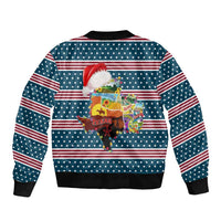 Texas Xmas Christmas Christmas Yall Christmas Bomber Jacket Xmas Holiday Patterns - Wonder Print Shop