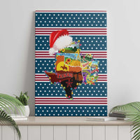 Texas Xmas Christmas Christmas Yall Christmas Canvas Wall Art Xmas Holiday Patterns - Wonder Print Shop