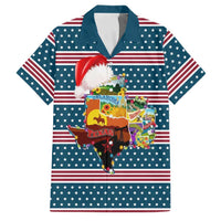 Texas Xmas Christmas Christmas Yall Christmas Family Matching Short Sleeve Bodycon Dress and Hawaiian Shirt Xmas Holiday Patterns - Wonder Print Shop
