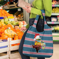 Texas Xmas Christmas Christmas Yall Christmas Grocery Bag Xmas Holiday Patterns - Wonder Print Shop
