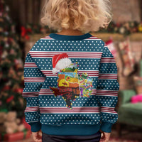 Texas Xmas Christmas Yall Christmas Kid Ugly Christmas Sweater Xmas Holiday Patterns - Wonder Print Shop