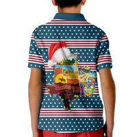 Texas Xmas Christmas Christmas Yall Christmas Kid Polo Shirt Xmas Holiday Patterns - Wonder Print Shop