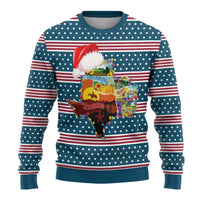 Texas Xmas Christmas Yall Christmas Ugly Christmas Sweater Xmas Holiday Patterns - Wonder Print Shop