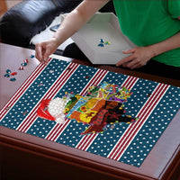 Texas Xmas Christmas Christmas Yall Christmas Puzzle Xmas Holiday Patterns - Wonder Print Shop