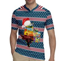Texas Xmas Christmas Christmas Yall Christmas Rugby Jersey Xmas Holiday Patterns - Wonder Print Shop