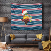 Texas Xmas Christmas Christmas Yall Christmas Tapestry Xmas Holiday Patterns - Wonder Print Shop