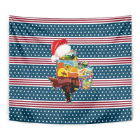 Texas Xmas Christmas Christmas Yall Christmas Tapestry Xmas Holiday Patterns - Wonder Print Shop
