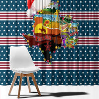 Texas Xmas Christmas Christmas Yall Christmas Window Curtain Xmas Holiday Patterns - Wonder Print Shop