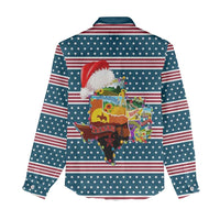 Texas Xmas Christmas Christmas Yall Christmas Women Casual Shirt Xmas Holiday Patterns - Wonder Print Shop