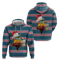 Texas Xmas Christmas Christmas Yall Christmas Zip Hoodie Xmas Holiday Patterns - Wonder Print Shop