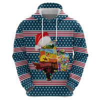 Texas Xmas Christmas Christmas Yall Christmas Zip Hoodie Xmas Holiday Patterns - Wonder Print Shop