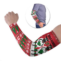 Vintage Sheep Music Christmas Arm Sleeves Xmas Holiday Patterns - Wonder Print Shop