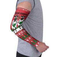 Vintage Sheep Music Christmas Arm Sleeves Xmas Holiday Patterns - Wonder Print Shop