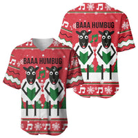 Vintage Sheep Music Christmas Baseball Jersey Xmas Holiday Patterns - Wonder Print Shop