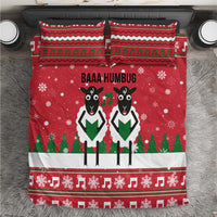 Vintage Sheep Music Christmas Bedding Set Xmas Holiday Patterns - Wonder Print Shop