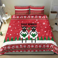 Vintage Sheep Music Christmas Bedding Set Xmas Holiday Patterns - Wonder Print Shop