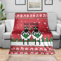 Vintage Sheep Music Christmas Blanket Xmas Holiday Patterns - Wonder Print Shop
