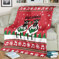 Vintage Sheep Music Christmas Blanket Xmas Holiday Patterns - Wonder Print Shop