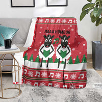 Vintage Sheep Music Christmas Blanket Xmas Holiday Patterns - Wonder Print Shop
