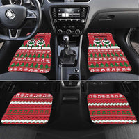 Vintage Sheep Music Christmas Car Mats Xmas Holiday Patterns - Wonder Print Shop