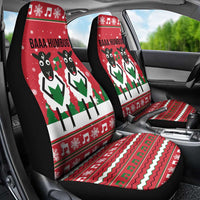 Vintage Sheep Music Christmas Car Seat Cover Xmas Holiday Patterns - Wonder Print Shop