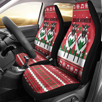 Vintage Sheep Music Christmas Car Seat Cover Xmas Holiday Patterns - Wonder Print Shop