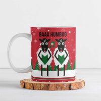 Vintage Sheep Music Christmas Ceramic Mug Xmas Holiday Patterns - Wonder Print Shop