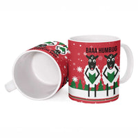 Vintage Sheep Music Christmas Ceramic Mug Xmas Holiday Patterns - Wonder Print Shop