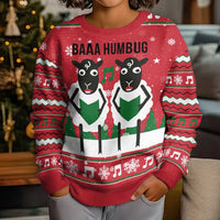 Vintage Sheep Music Christmas Kid Ugly Christmas Sweater Xmas Holiday Patterns - Wonder Print Shop