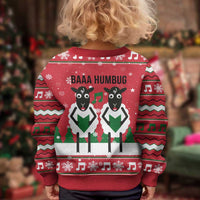 Vintage Sheep Music Christmas Kid Ugly Christmas Sweater Xmas Holiday Patterns - Wonder Print Shop